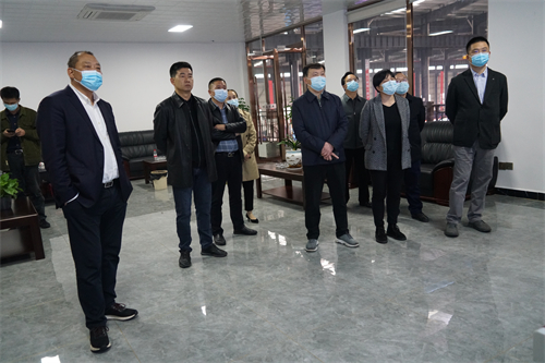 2021-11-20省發(fā)改委來張家界萬眾實(shí)業(yè)集團(tuán)有限公司調(diào)研工作(省辦公室主任夏文斌、市發(fā)改委黨組書記龍維務(wù)）